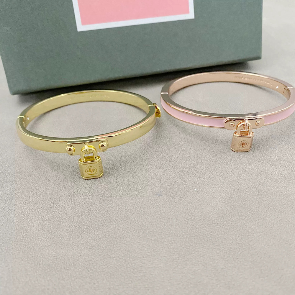kate spade Drip Glaze Lock Bracelet Fade Free
